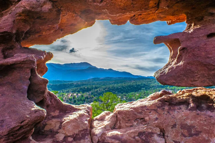 Garden of the Gods in Colorado Springs, Colorado